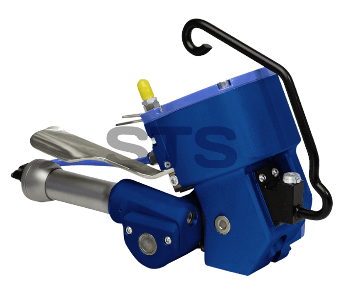 Packtech Havalı Çelik Çember Makinesi Tokasız Kenetlemeli PT-KZT-19 - www.stsambalaj.com